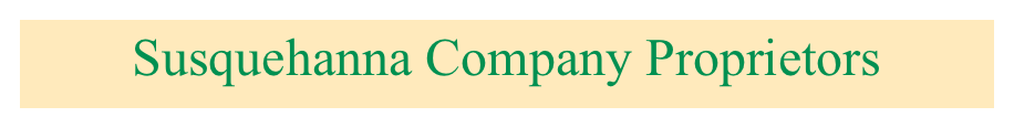 Susquehanna Company Proprietors